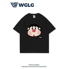 Camiseta gola redondo Unissex Poliéster Masculina Algodão 30.1 Estampada lmprimir peruano Original Masculina coelho