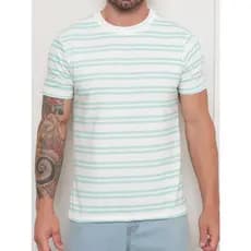 Camiseta listrado estampa uso fabrica Streetwear Camisa Masculina Unissex Flor 100% Algodão Blusa Masculina P M G GG