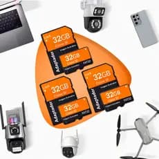 Kit 3 Cartão Memória 32gb Gopro Micro Sd Ultra Original Cartão de Memória para Câmera de Segurança