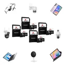 4 Cartão Memória Original 16gb P/câmera Wifi Yoose Intelbras Micro Sd