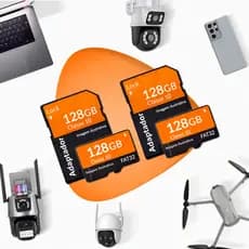 Kit 2 Cartão Memória 128gb P/câmera Segurança Wifi Intelbras