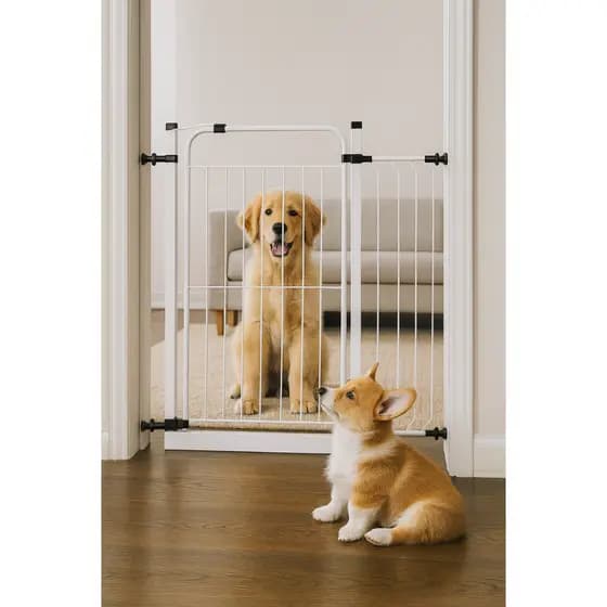 Portão de Segurança Cachorro e Bebê Frete + Barato da Shopee Grade Cães Medindo 89 a 94 Centímetros