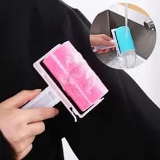 Kit 2 Unidade Tira Pelos Roupas Lavavel Rolo Emborrachado Reutilizavel Multiuso Casa Fiapo Cabelo