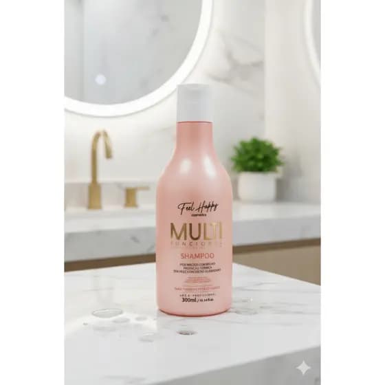 Shampoo Multi Funcional 300ml Feel Happy