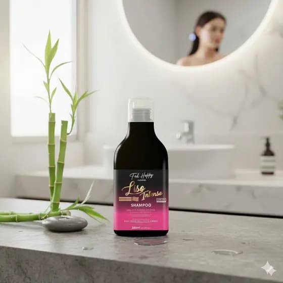 Shampoo Liso Intenso 300ml Feel Happy