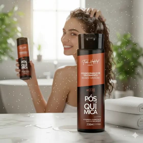 Condicionador Pós Química 230ml Feel Happy