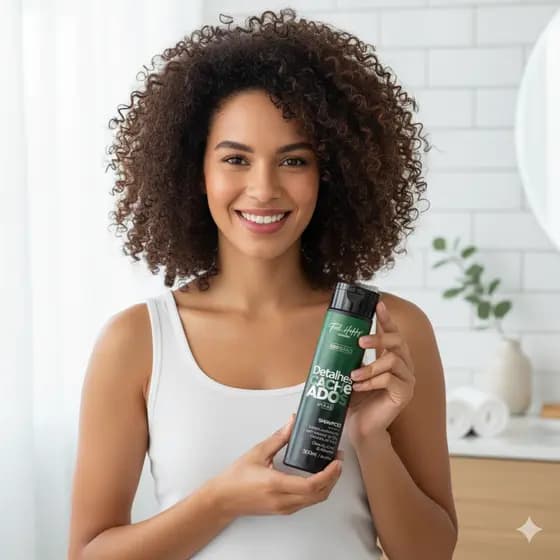 Shampoo Detalhes Cacheados 300ml Feel Happy