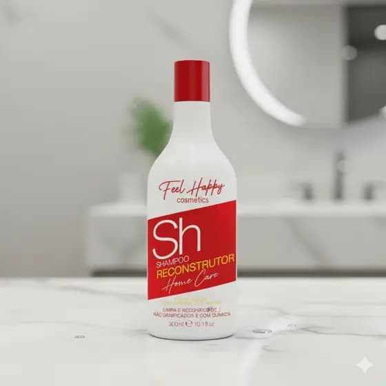 Shampoo Reconstrutor 300ml Feel Happy