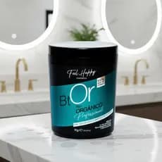 Mascara Capilar Anti Frizz BTox Orgânico Sem Formol 1000gr Feel Happy