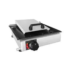 Chapa De Lanche  Profissional 30x30 hambúrguer Hot Dog a Gás C/Prensa