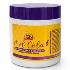 Mel cola para cabelos crespos e cacheados e organicos 500g- LGN Cosmeticos