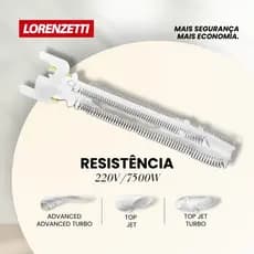 Resistência Tipo Advanced Tipo Lorenzetti 220/7500w -Similar