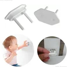 Kit 10 unidades Protetor Tomada Bebê Segurança Contra Choque Elétrico