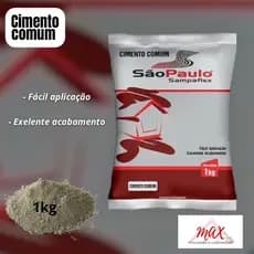 Cimento 1kg uso geral pequenos reparos e acabamentos