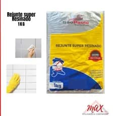Rejunte Super Resinado 1kg com tecnologia HIDROPOWER