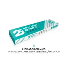 Indicador químico integrador Classe 5 com 25 und - 2I