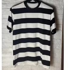 Blusa Masculina Listrada em Cotton/algodão com elastano premium Camiseta/camisa