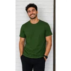 Camiseta Casual Masculina Modelagem Tradicional