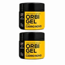 Kit 2 Cheirinho Carro Novo 55g Odorizador Aromatizante Para Veiculos Automotivo Longa Duração