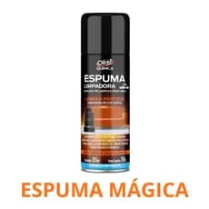 Espuma Limpadora Mágica Orbi 300ml Multiuso Para Limpeza De Sofá Banco de Carro Tapetes Estofados