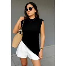 Blusa Muscle Tee Assimétrica
