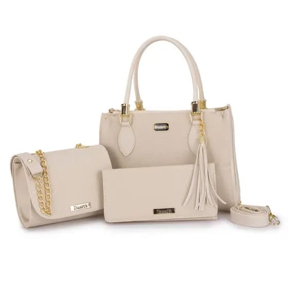 Bolsas femininas Kit Duarts Mão Ombro e Transversal + Carteira