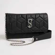 Bolsa Feminina Pronta Entrega Mini Básica Minimalista Estilosa Transversal Bordada Balada Pequena