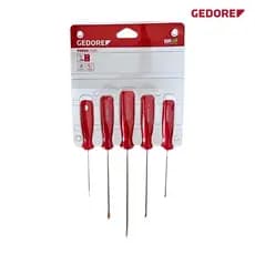 Jogo Chave De Fenda E Phillips 5 Peças Gedore R38001005