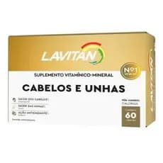 Lavitan Hair Cabelos e Unhas 60 cápsulas Cimed