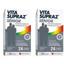 Kit com 2 Vita Supraz Sênior 60 comprimidos - União Quimica