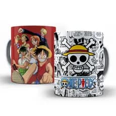 Caneca Personalizada One Piece Monkey D. Luffy Mangá 325ml
