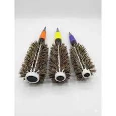 Kit Escova profissional De Cabelo Com cerdas de Javali Na Cor Colorido