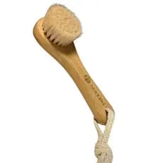 Escova Seca De Rosto Esfoliação a Seco Dry Brushing Facial Cerdas Naturais SoulBM