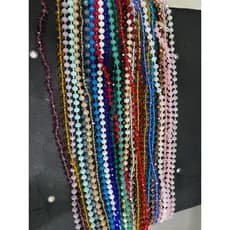 Corrente para óculos pedrinha cristal feminino chic