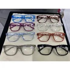 Óculos de grau pra perto leitura quadrado 8157 masculino feminino unisex moda