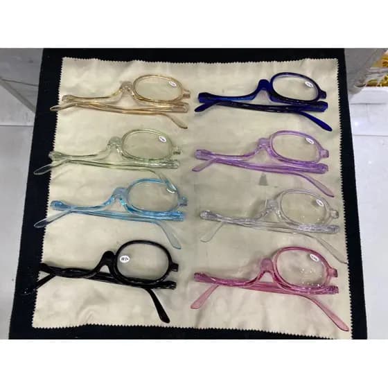 Óculos de grau para leitura e maquiagem chic novo