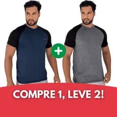 Kit 2 Camiseta Masculina Dryfit Camisa Masculina Manga Curta Gola Redonda Blusa Masculino Premium
