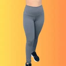 Calça Legging Lisa Feminina Cintura Alta Premium Fitness Academia Treino Yoga Corrida