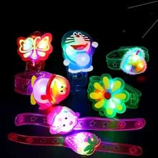 Pulseira De Relógio Luminoso Para Crianças Brinquedo Piscando Presente De Jardim De Infância Estudantes
