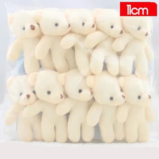 KidsNewbea 11cm Pequeno Ursinho De Pelúcia/Ursinhos Chaveiro Boneca De Pano