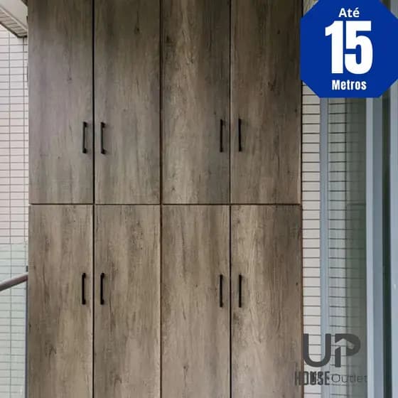 Papel de Parede PREMIUM Rolo 5 Metros Autoadesivo Amadeirado 5m x 45cm