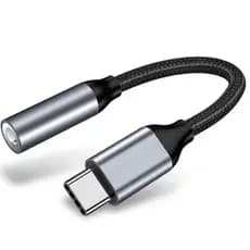Dac Adaptador Tipo C Para P2 3.5mm Compatível Com Samsung /Xiaomi /Motorola
