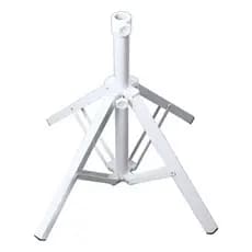 Suporte de Guarda Sol em Metal Branco