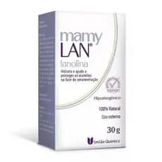 Pomada Mamy Lan Lanolina Cuidado dos Mamilos Amamentação 30g