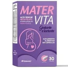 Mater Vita 500mg Para Gestante E Lactante Herbamed 30 capsulas
