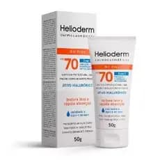 Protetor solar Facial Helioderm FPS70 sem cor