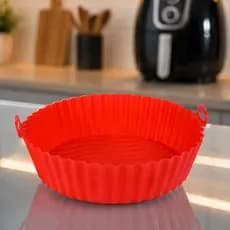 Forma de Silicone para Airfryer com Alça (14,0 x 4,3 cm)
