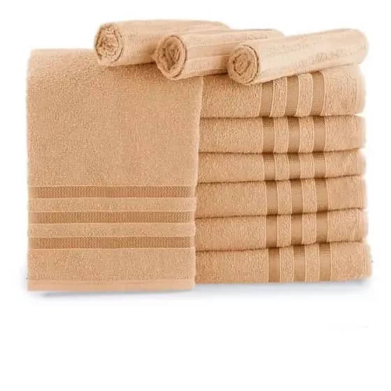 Kit 12 Toalhas De Rosto Grande Para Salão Profissional Felpuda Grécia Algodão Premium