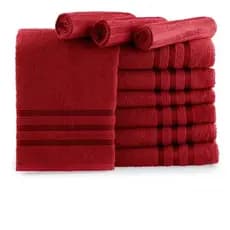 Kit 3 Toalhas De Rosto Grande Para Salão de Beleza Macia Felpuda Grécia Algodão