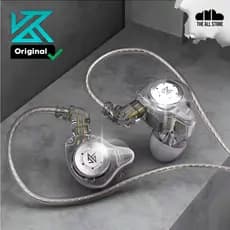 Fone de Ouvido Gamer Profissional KZ EDX PRO P/ Jogos e Músicas Microfone Original Retorno de Palco